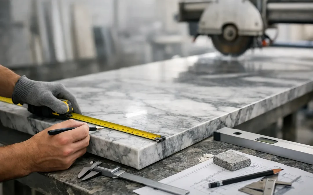 Como Medir Bancada para Corte de Pedra