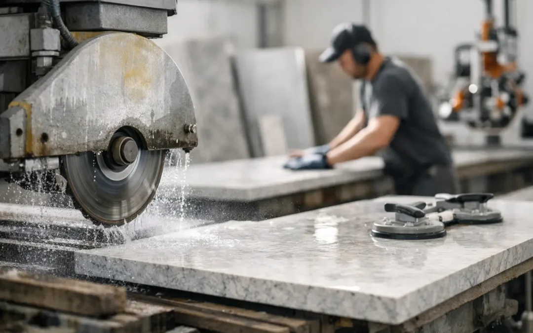 How Countertops Are Fabricated