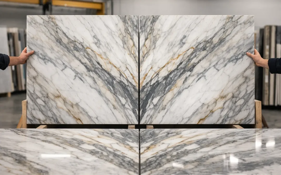 How to Match Slabs for Bookmatched Counters