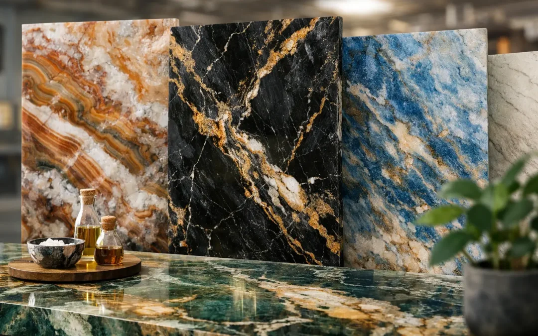 Exotic Stone Slabs for Countertops Explained