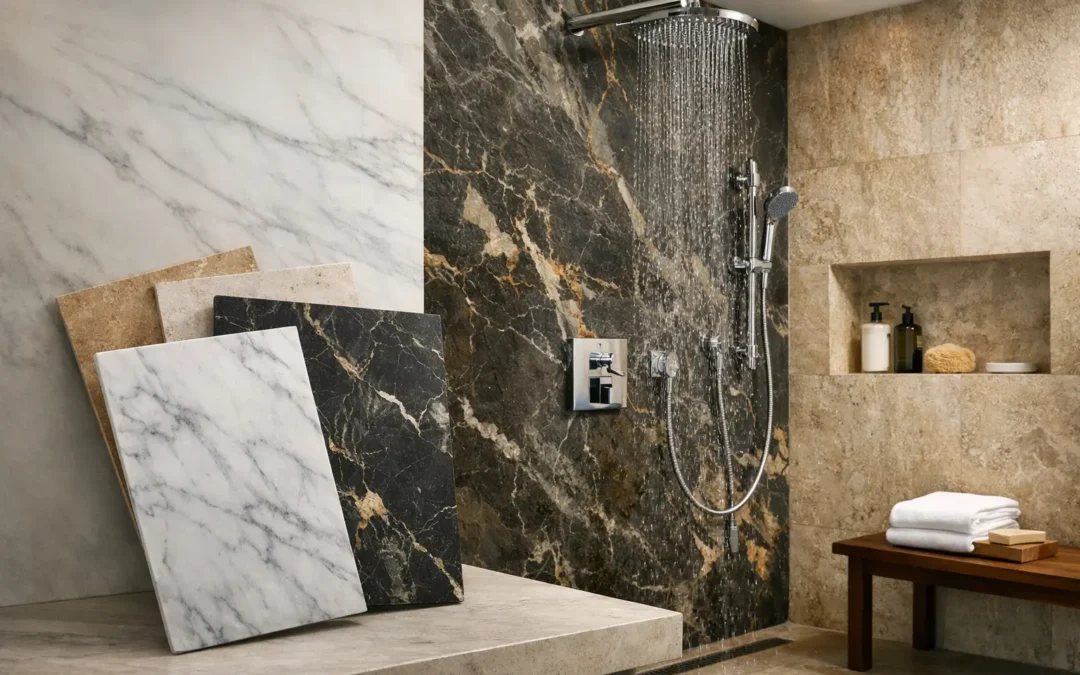 Natural Stone Shower Wall Panels Explained