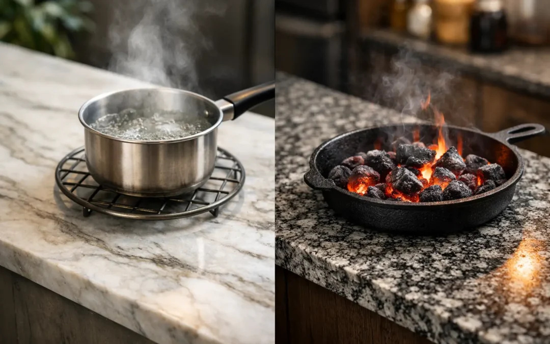 Quartzite vs Granite: Which Is More Heat Resistant?